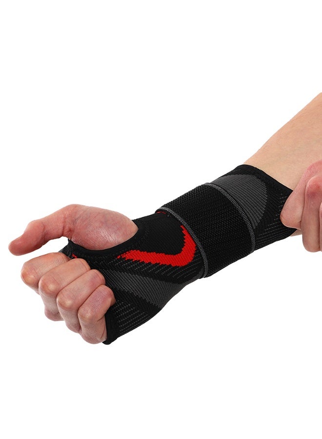 SIBOTE Wrist Brace Support for Gym & Sports – Adjustable Compression Wrist Wrap for Weightlifting, Fitness Training, Workout, Cross Training & Daily Physical Activities – Comfortable, Durable Wrist Protection for Injury Prevention and Stability - Image 1